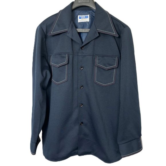 Farah | Jackets & Coats | 7s Farah Leisure Disco Jacket Navy Blue  display picture 1